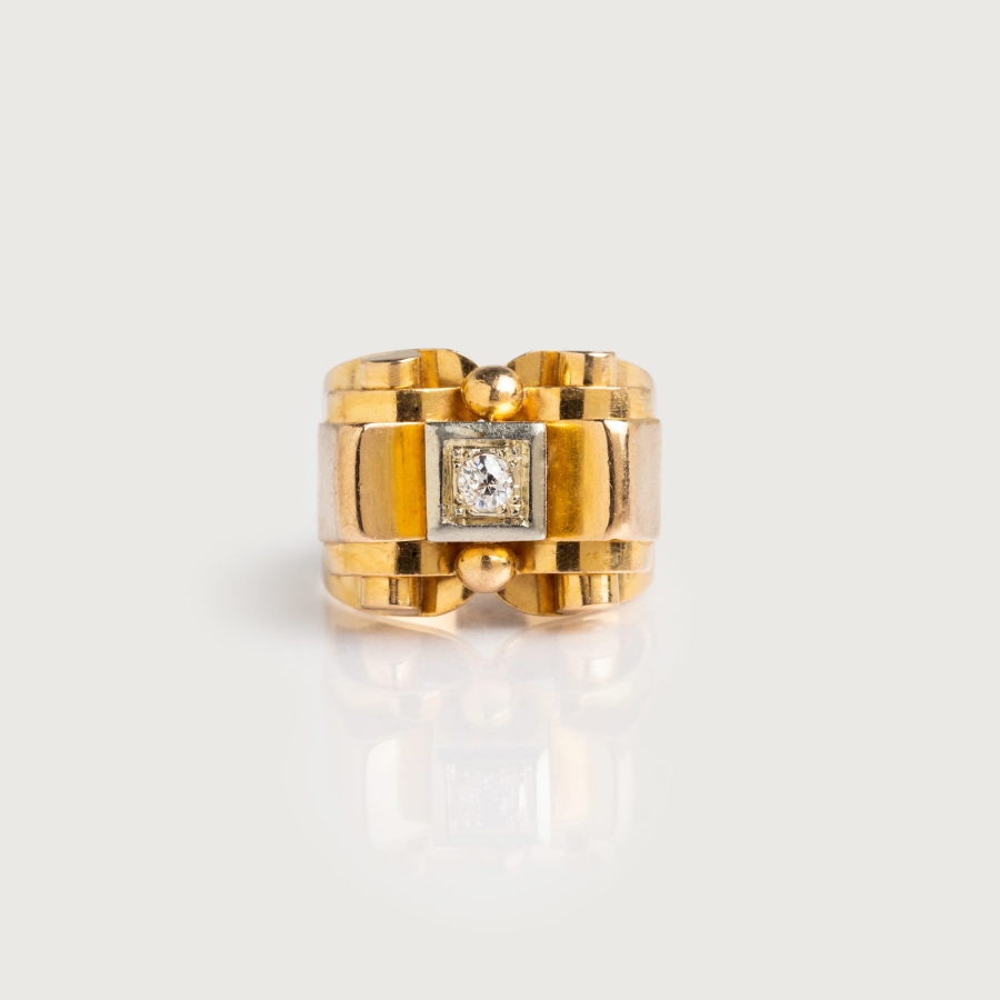 gold vintage ring
