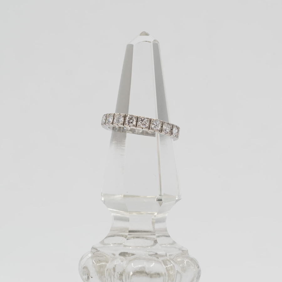 obrączka eternity vintage
