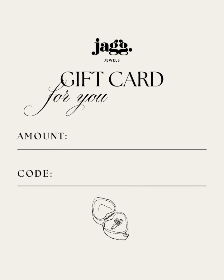 Gift card. Karta upominkowa jagg.